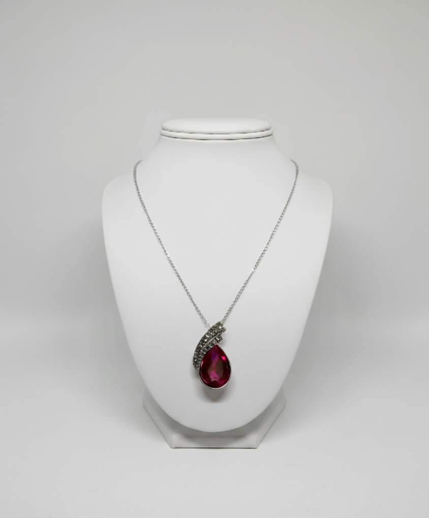 Teardrop Gemstone Pendant