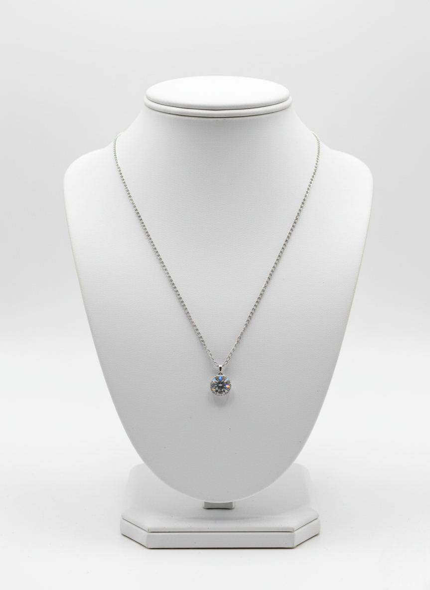 Timeless Halo Solitaire Pendant